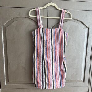 Forever 21 Multicolor Striped lined dress size M